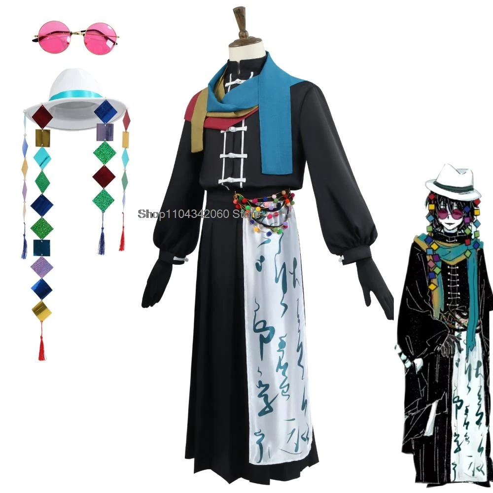 The First Seven Strange Stories Cosplay Costume Huai Yunqing Costume Sets Glasses Hats Outfits Clothing New