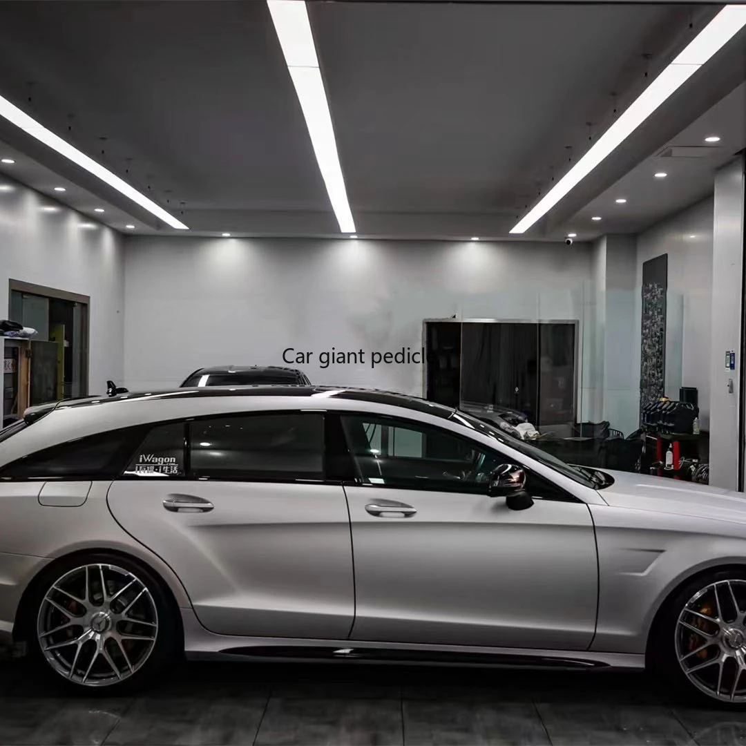 Highest quality Matte silver vinyl Wrap Film Car Wrap Film Non degumming Non fading quality Warranty 1.52M*17M roll