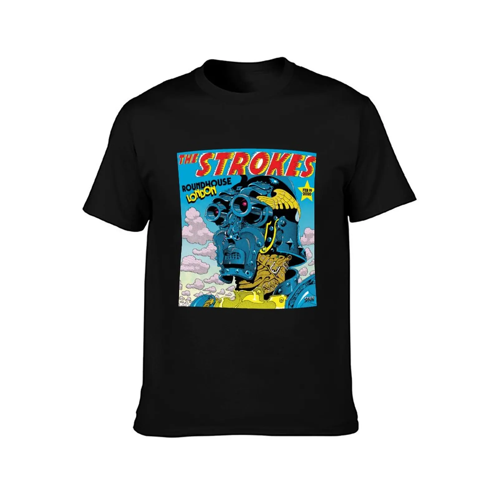 Roundhouse London T-Shirt Stylish Graphic Short Sleeve Top T-Shirt