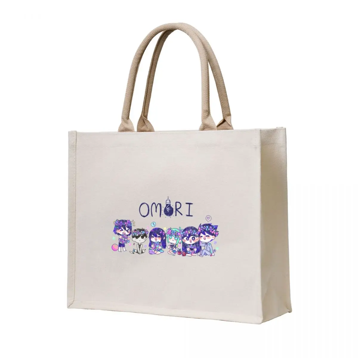 

OMORI Suny Tshirt - Omori Game Clothing - Omori Tote Bag Women's handbag reusable shopping bags Gift bags