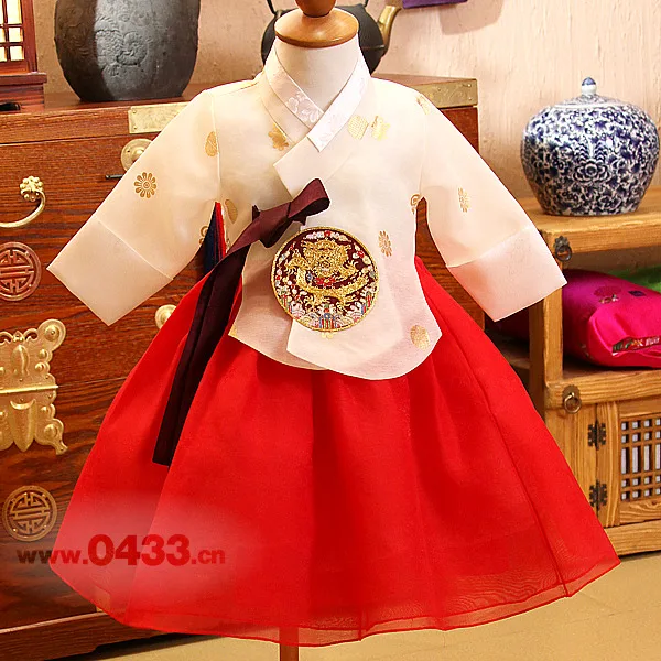 

Girl Hanbok Dress Kids 2020 NEW Girls Premium Korean Tradtional Birthday Party Korean Dolbok Gift 85cm