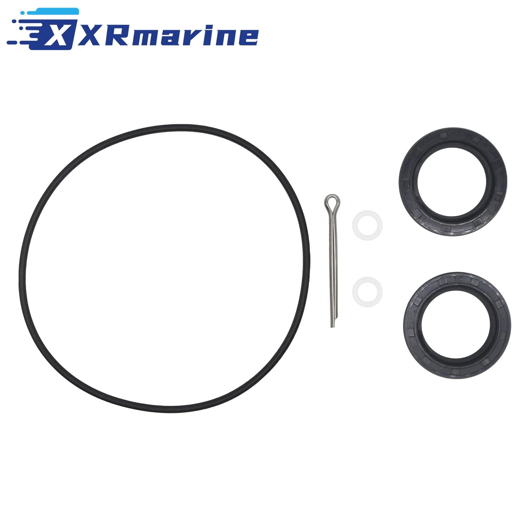 Lower Unit Seal Kit with Prop Shaft Oil Seal O-Ring Gasket for Honda Outboard Engine 91252-ZZ3-003 91351-ZX2-C00 90758-ZW1-B00