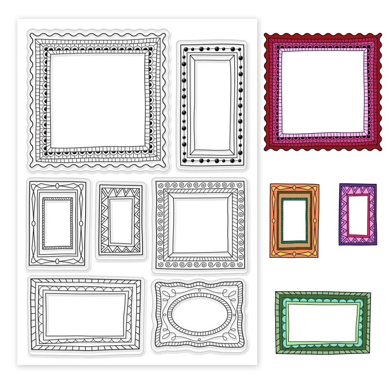 1PC Key Clear Stempel voor het maken van kaarten Decoratie Scrapbooking Benodigdheden Klok Clear Stamps Zakhorloges Transparante rubberen stempels