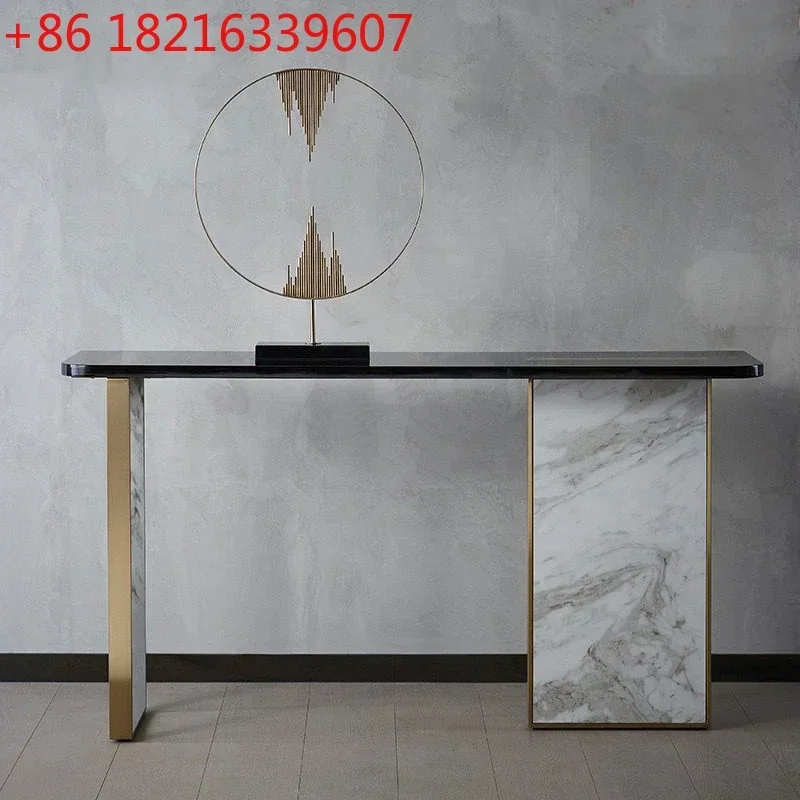 Console Tables Living Room Entrance Villa High-End Product Designer Model Hotel Lobby