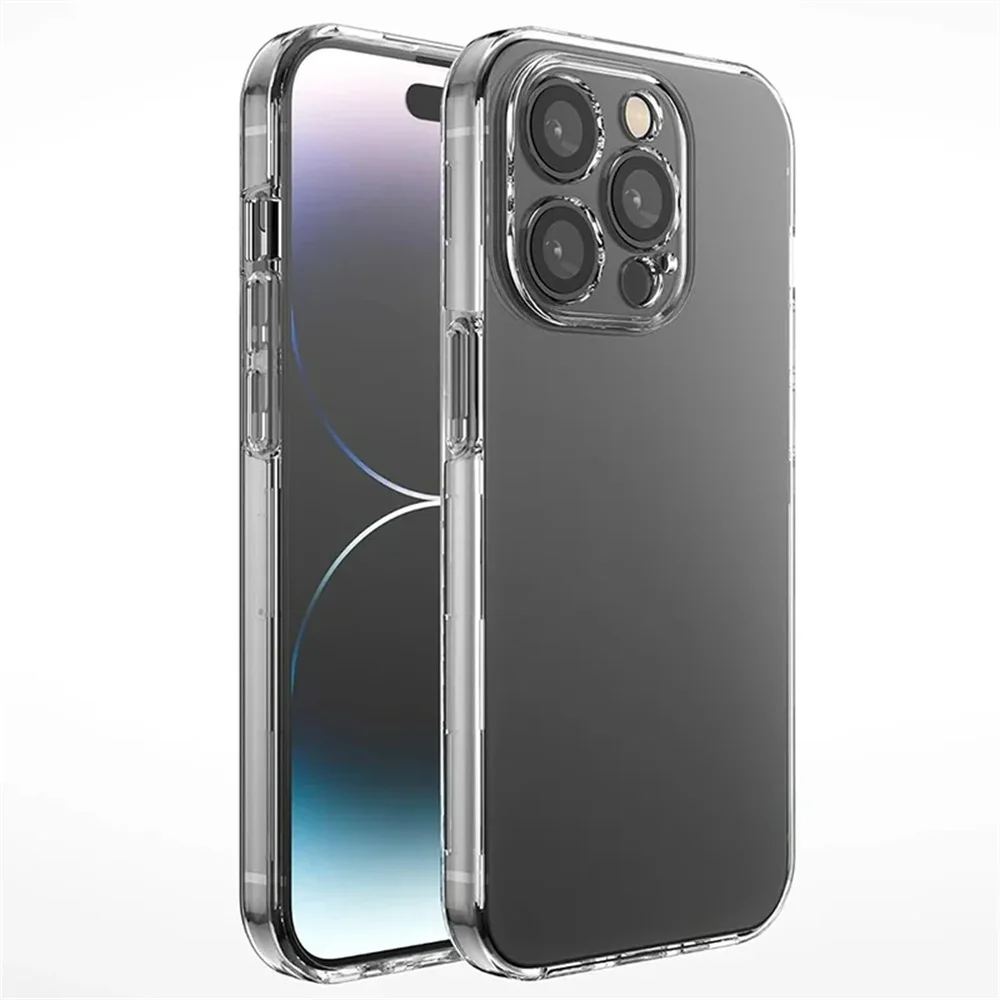 Dünne, klare, weiche TPU-Hülle, Silikon-Handyhülle für Apple iPhone 16 15 14 13 12 11 Pro Max 12 13 Mini XR XS 8 7 14 15 16Plus