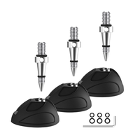 Durable-Universal Tripod Feet Pad Non Slip Diameter Rubber Tripod Monopod Leg Pad Replacement With 3/8\