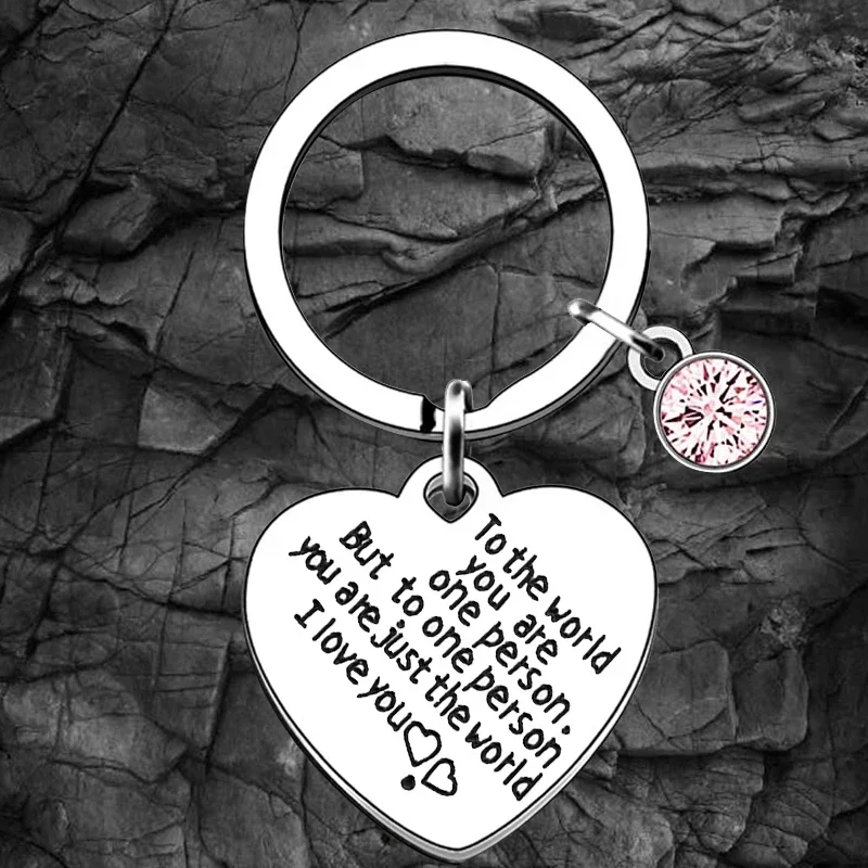 Mom Birthday Gifts Keychain Mother Daughter Gifts Key Rings Mama Gifts Birthday Christmas Gift