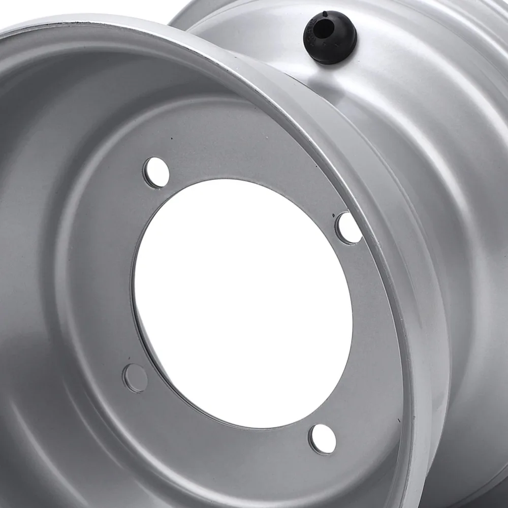 Durable 18X9.50-8 ATV Wheel Hub Silver Aluminum Alloy Wheel Hub Off Road Wheel Hub For Golf Carts