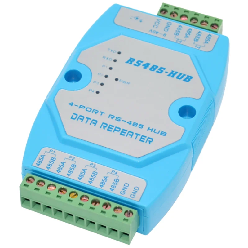 

JPX-6042 Industrial-grade photoelectric isolation 4-way RS485 hub sharing device 485 distributor 485hub 2 in 4 out