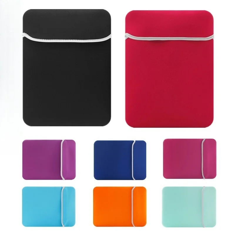Neoprene Laptop Sleeve 7-17 Inch Shockproof Protective Pouch for Notebook Tablet with Soft Lining