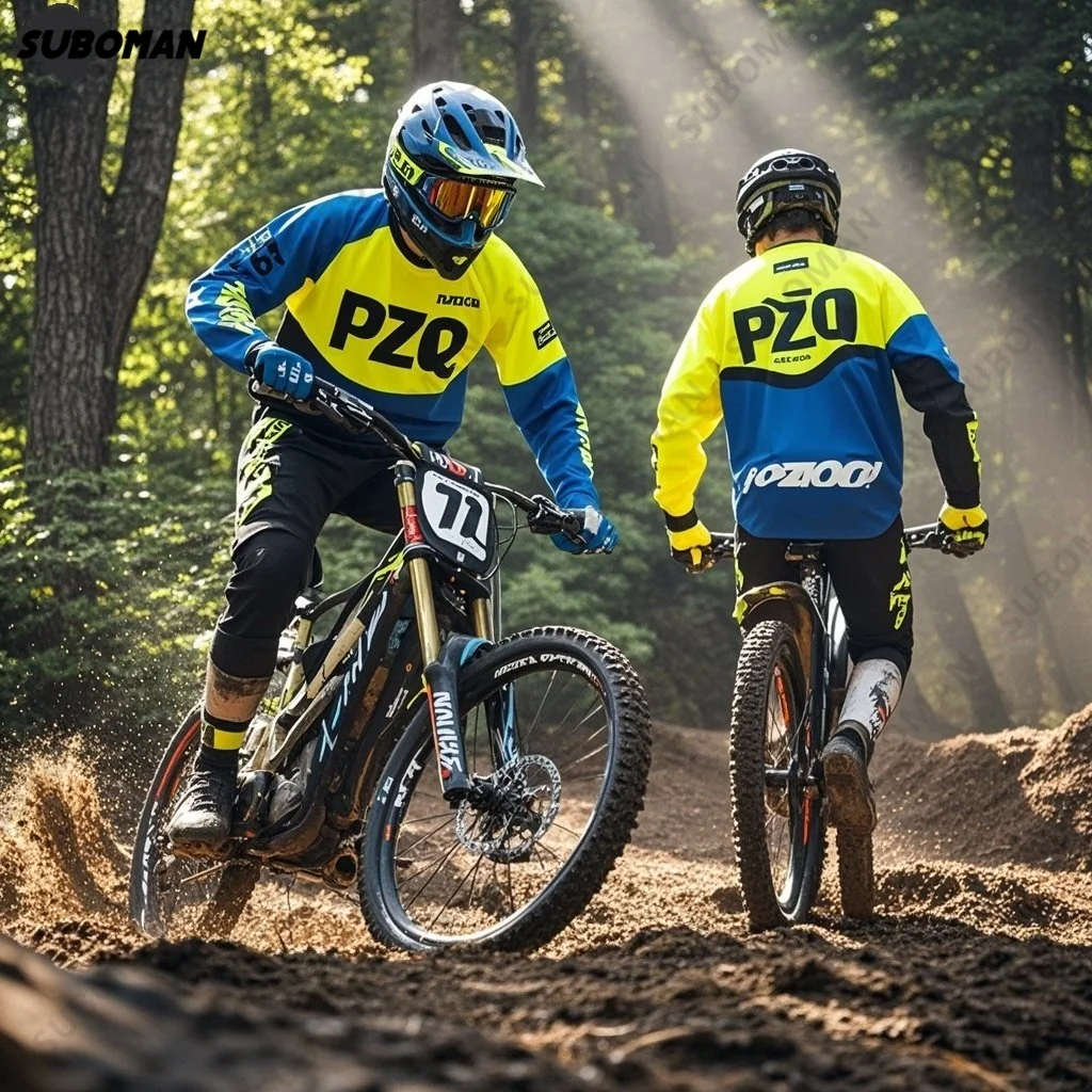 

Новинка 202, PZQ, велосипедный горный велосипед с длинным рукавом, MTB, трикотаж для бездорожья, мотоциклетная одежда, трикотаж для мотокросса, дышащая мужская рубашка, топ