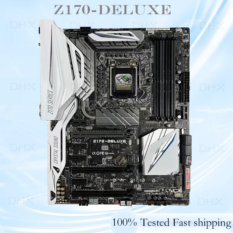 For ASUS Z170-DELUXE Motherboard 64GB ATX Mainboard LGA 1151 DDR4 100% Tested Fully Work be shipp quickly DH