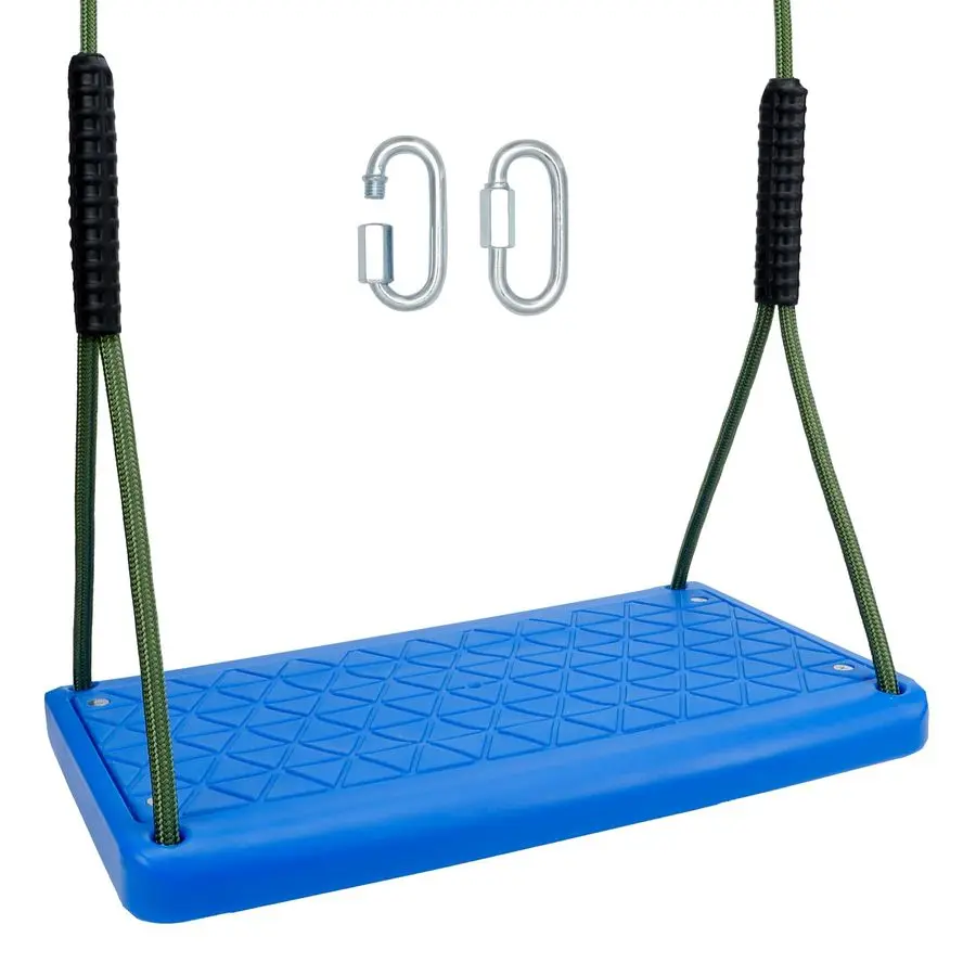 

Duty Swing Seat, Non Slip Tree Swing Set with Adjustable Rope, Playground Swing Set Accessories for Kid Indoor Outdoor Backyard