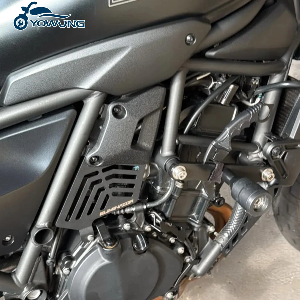 

Motorcycle Accessories Eliminator500 For Kawasaki Eliminator 500 2024 2025 2026 Engine Cover Clutch Cover Protection Sliders Set