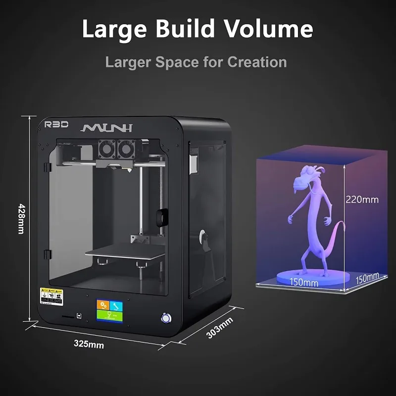 R3D Mini 3d Printer OEM/ODM Desktop Imprimante 3D Printing Machine