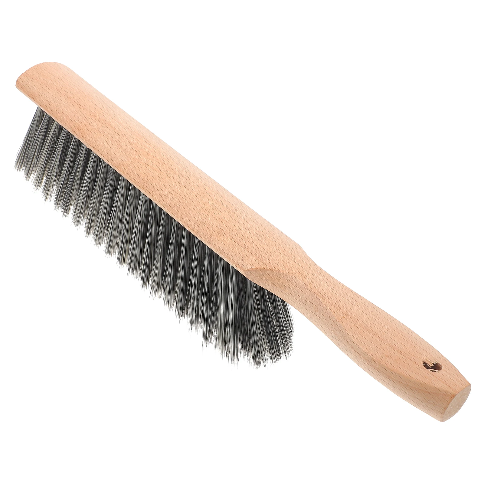 إزالة الغبار على فرشاة السرير، مكنسة يدوية خشبية، غبار السجاد، تنظيف المقعد، فرش أريكة الشعر