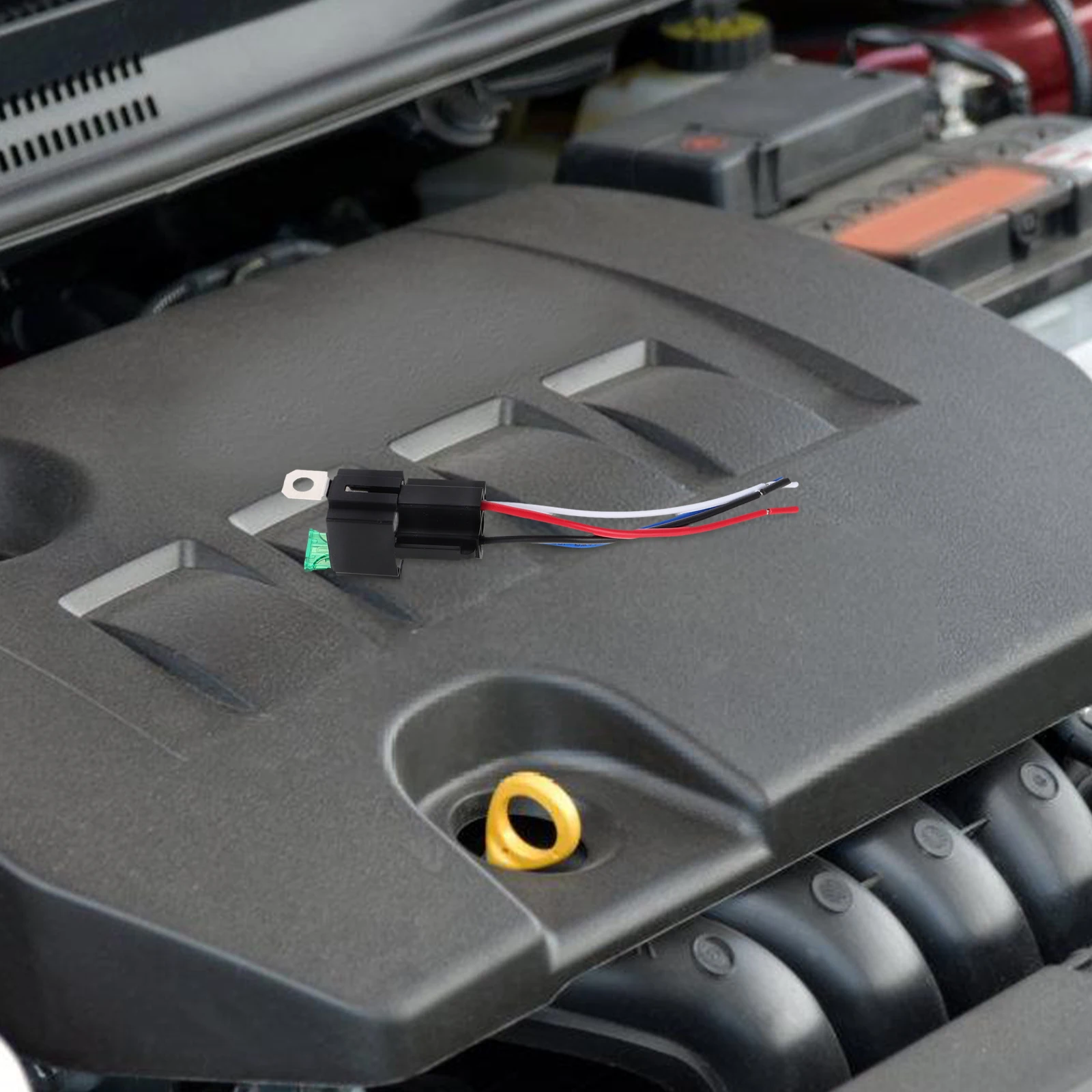 

Automotive Relay 30A Fuse Car Electrical Switch Blower Motor Ignition Panel ANL Holder SPDT Relay Compatible Fan Kit