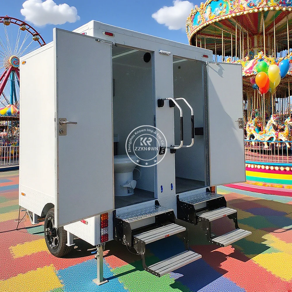 

Best-Selling Mobile Restroom Trailer Luxury Toilet Trailer Portable Bathroom Trailer for Outdoor Celebrations