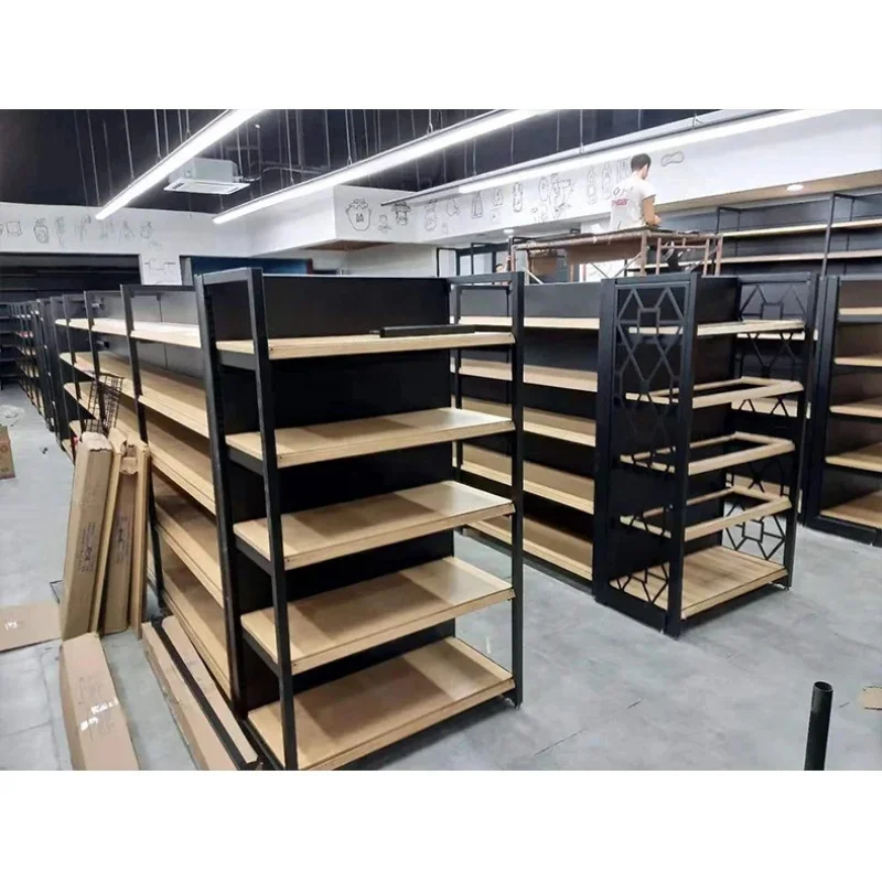 Wholesale Commercial Gondola Retail Liquor Store Shelving for Sale