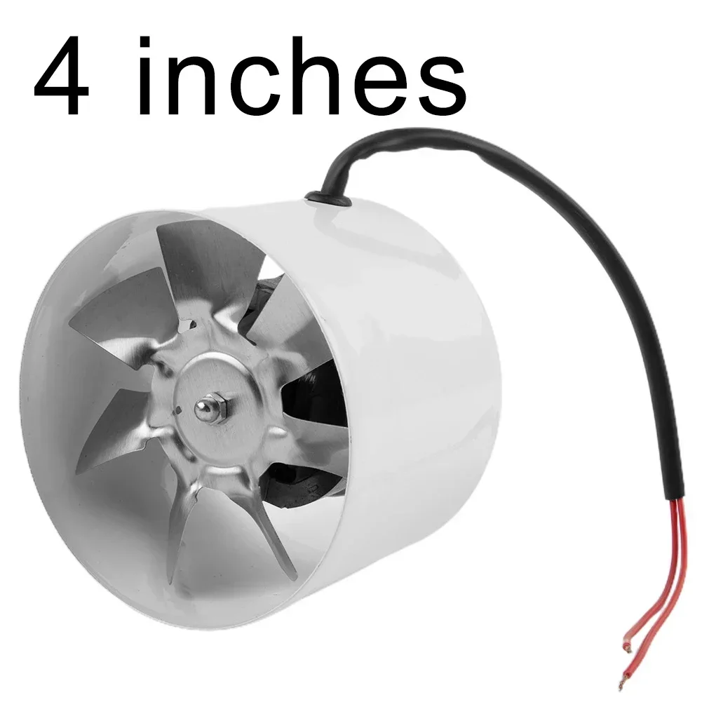 

High Quality Nice Portable Pratical Exhaust Fan 50Hz 100 Mm 140 M³/H 1PC 20W 220V Duct Fan Pipe Fan Strong Suction