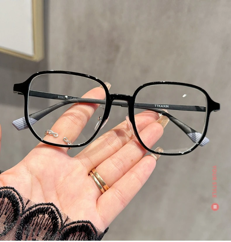 Photochrome multifokale Lesebrille für hochauflösende Betrachtung von weit bis nah, modische Presbyopie-Brille – Detail 1