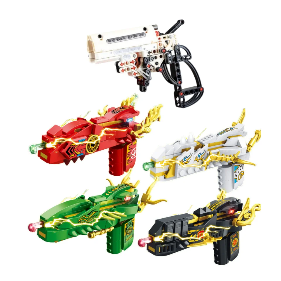 Multiple styles Building Blocks Set Signal Weapon accessories Bricks Action Toys Figures Shooting Collectible Mech Model Gifts