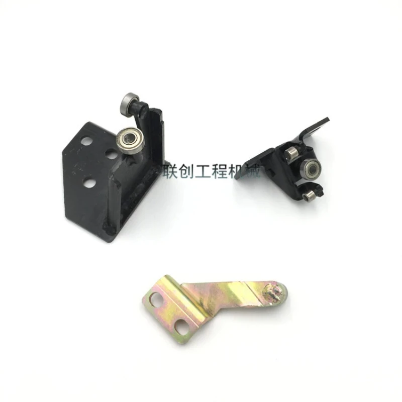 For Caterpillar Cat E308/308B/311/313 Cab car door pulley Sliding gate pulley rail frame excavator Parts