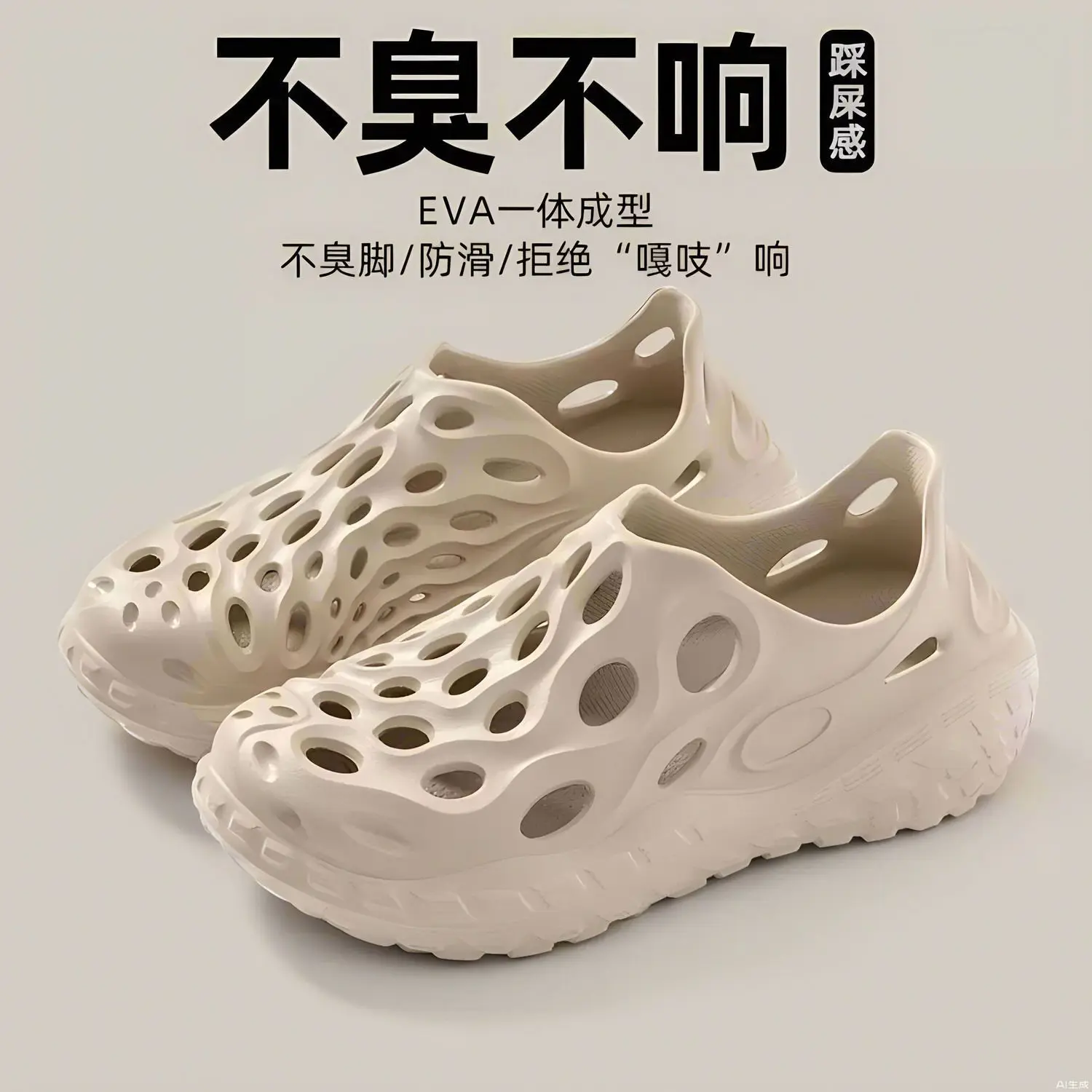 Loch Schuhe Herren Sommer Outdoor Wear Plattform rutschfeste Eva Deodorant atmungsaktive Sandalen Strand Trend Hausschuhe Herren