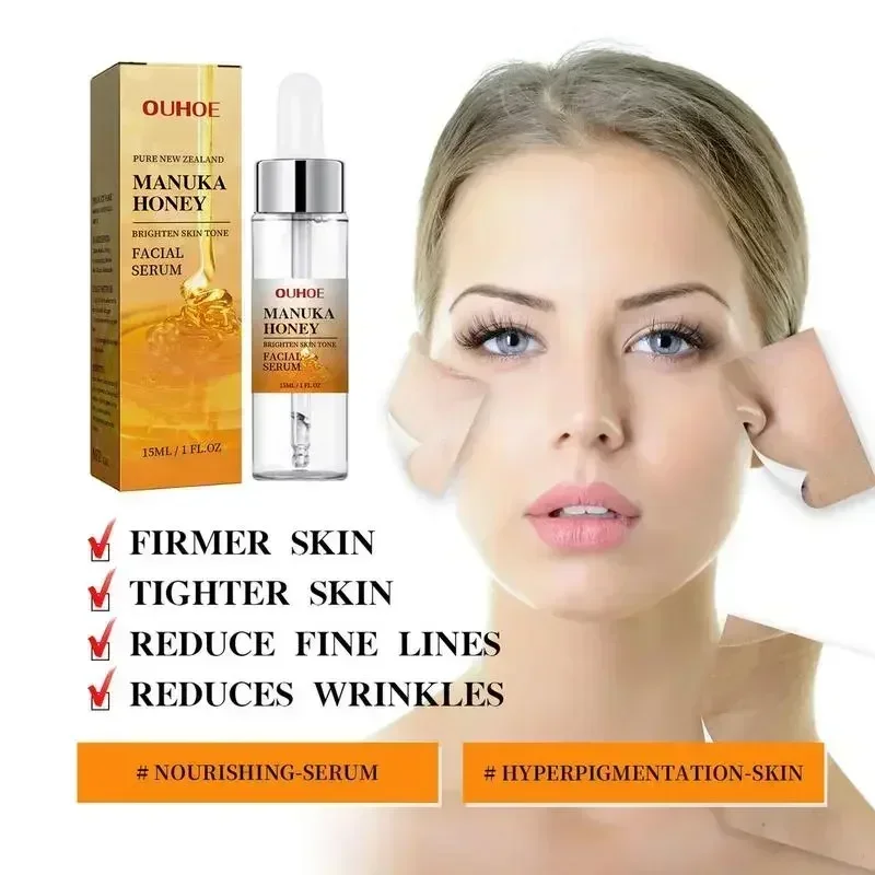 Anti-Wrinkle Essence Lifting Firming Diminishing Fine Lines Anti-Aging Serum Whitening Brightening Nourishing Facial Skin Care