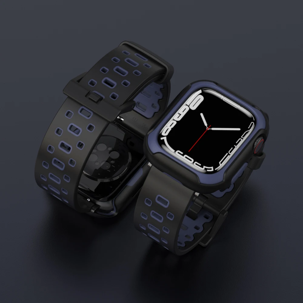 스트랩 애플 시계 밴드 팔찌 애플 시계 시리즈 4 5 6 Se 7 밴드 45mm 41mm 44mm 40mm 액세서리