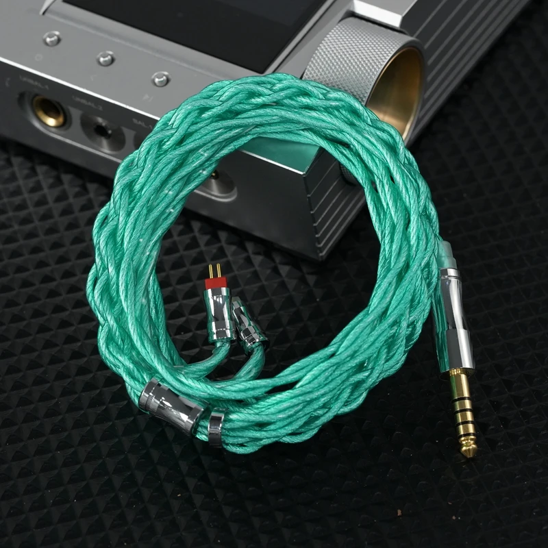 GY HiFi-228  4-Core HiFi Headset IEM Upgrade line 0.78mm 2Pin MMCX IE900 For N5005 MK4 Legacy2 Blessing3 Variations