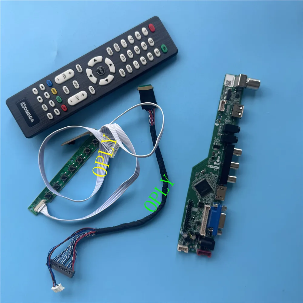 HDMI Panel Controller board remote 14.1"Kit for LP141WP3-TLA1 1440x900 Screen TV AV LED Display 40pin LCD USB Audio VGA Monitor