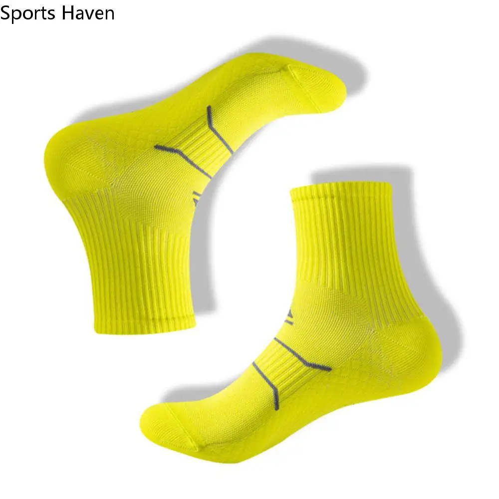 Non-Slip Sport  Socks Middle Tube Socks Bike Socks Male Hosiery Athletic Cycling Socks Boat Sock Travel Socks Short Socks