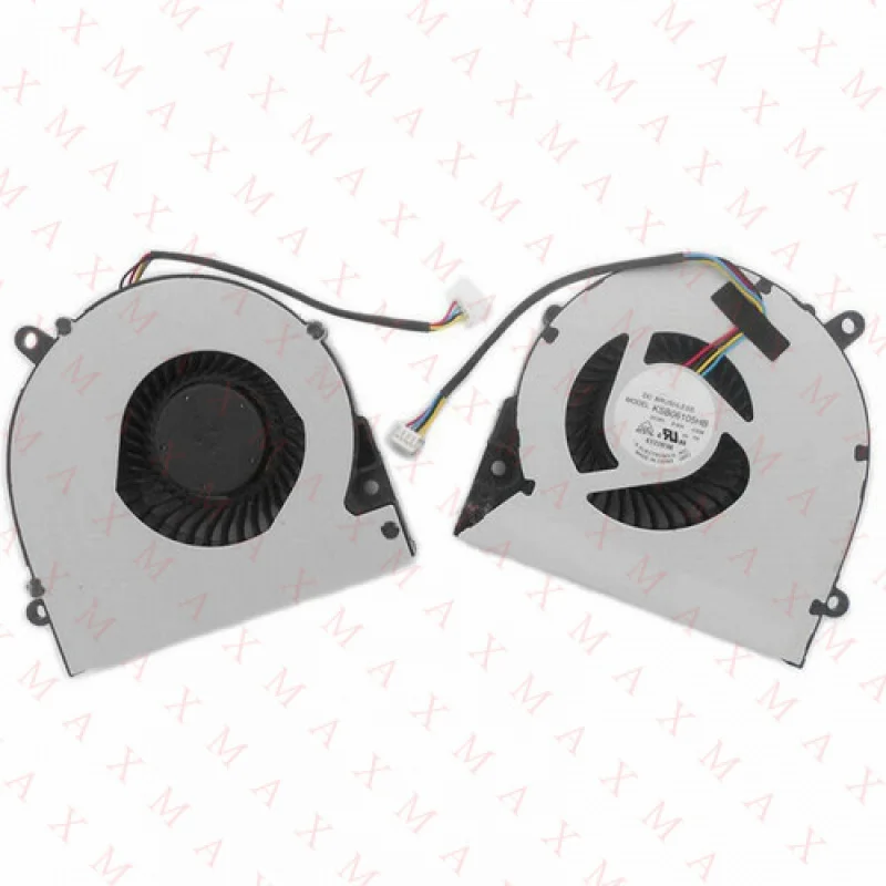 LL nuevo ventilador de refrigeración de Cpu para ordenador portátil para Asus X75A XJ4 X75VD X75 F75A