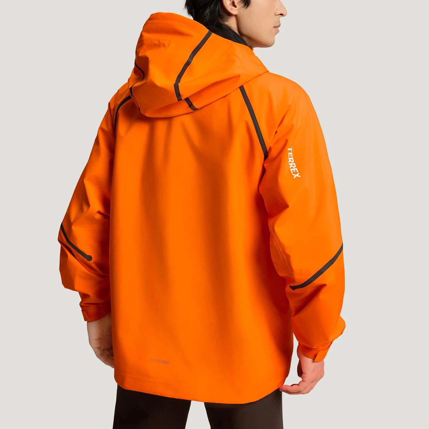 Adidas genuine winter men's hooded sports printed jacket KD4359
