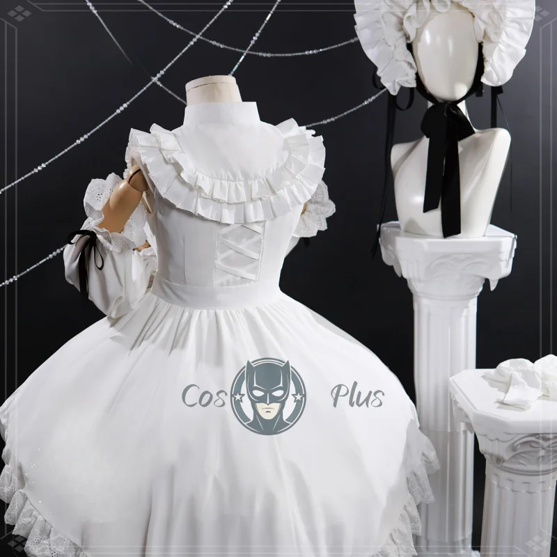 فستان نسائي أبيض من Project Sekai Hatsune Miku أزياء تنكرية لحفلات الرسوم المتحركة أزياء الهالوين ملابس لعب الأدوار
