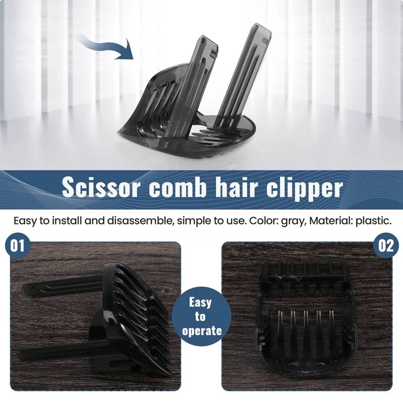 New 1-7Mm Hair Clipper Comb For  HC9450 HC9490 HC9452 HC7460 HC7462 High Quality Hair Trimmer Replacement Comb