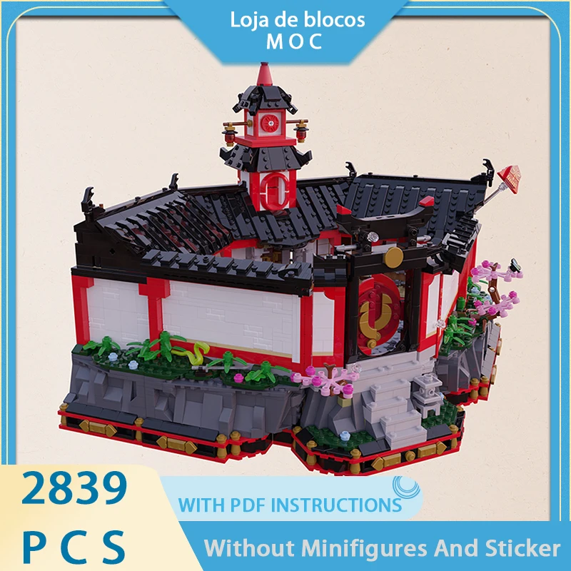 

Exquisite new product MOC building block model Monastery of Spinjitzu technology modular children's toy DIY assembly set