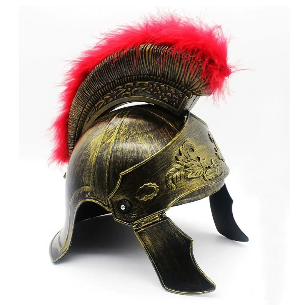 Lion Cap Medieval Ancient Roman Cosplay Roman Hat Helmets Spartan Warrior Hat Masquerade Helmet Spartacu Samurai