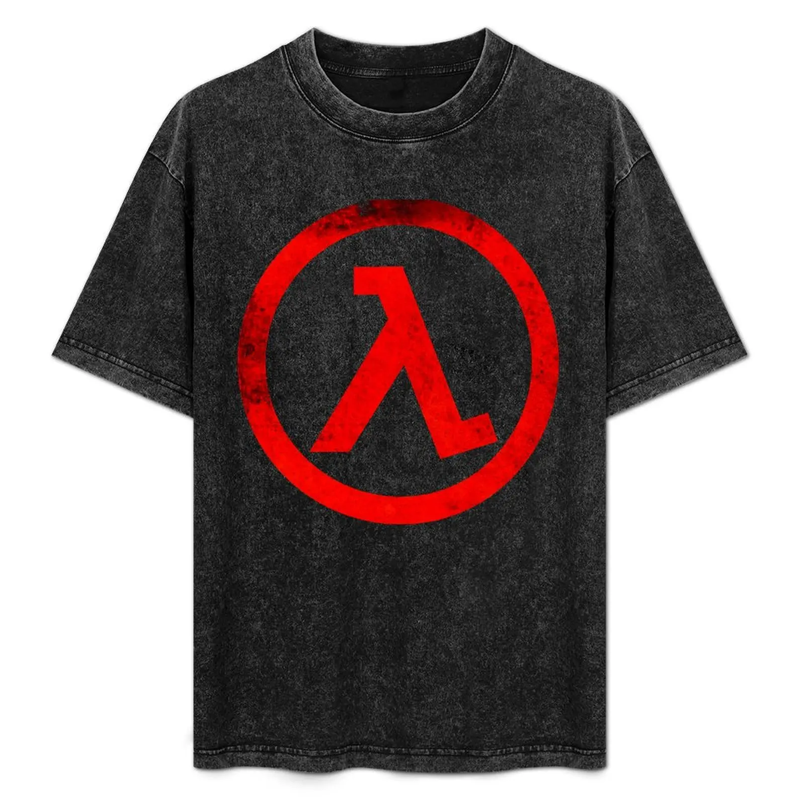 

GEEK Half Life Rust Logo T-Shirt funny shirt cotton Funny t-shirts mens graphic t-shirts funny