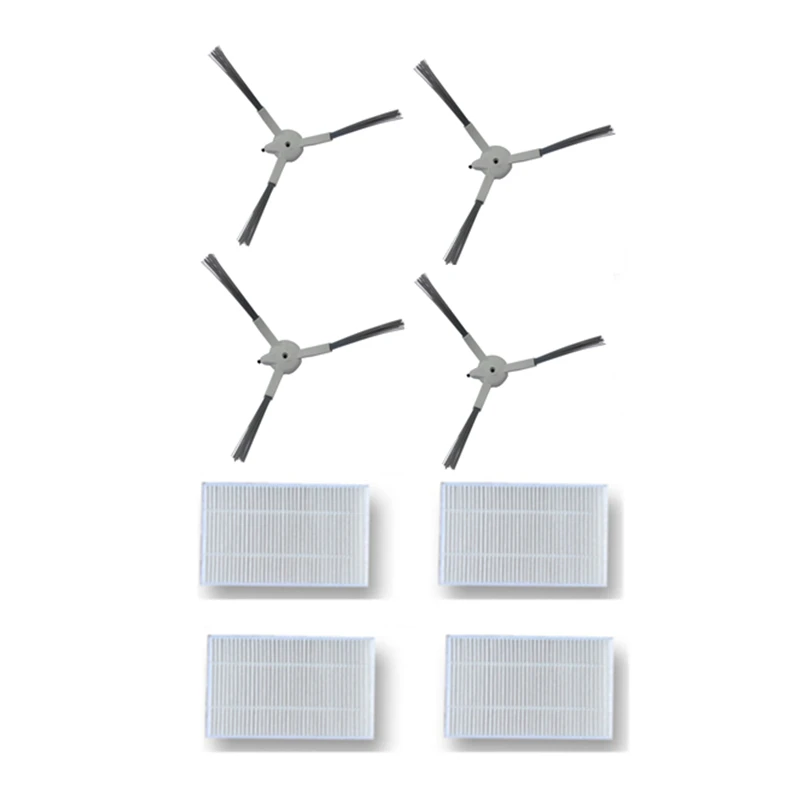 Robô hepa filtro escova lateral rolo escova mop pano para ropo vidro 3 aspirador de pó robótico peças reposição acessórios substituição