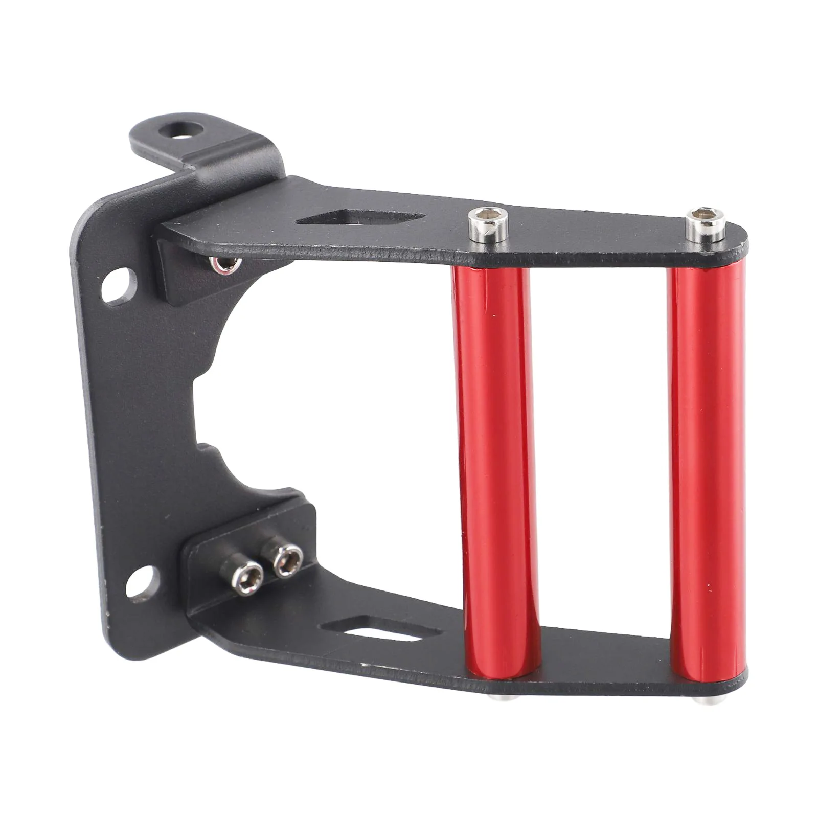 

For Kugoo Pro Foot Step Rear Footrest Black Pedal Support Folding Rear Fork Foot Step 13*10*5cm Aluminum Alloy