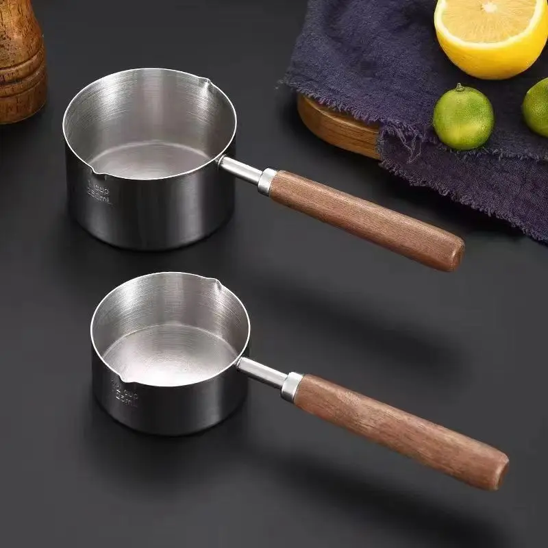 304 Edelstahl Mini Bratpfanne Haushalt heiße Öl pfanne gekochte Eier heiße Schokolade heiße Milch topf Haushalt Mehrzweck topf