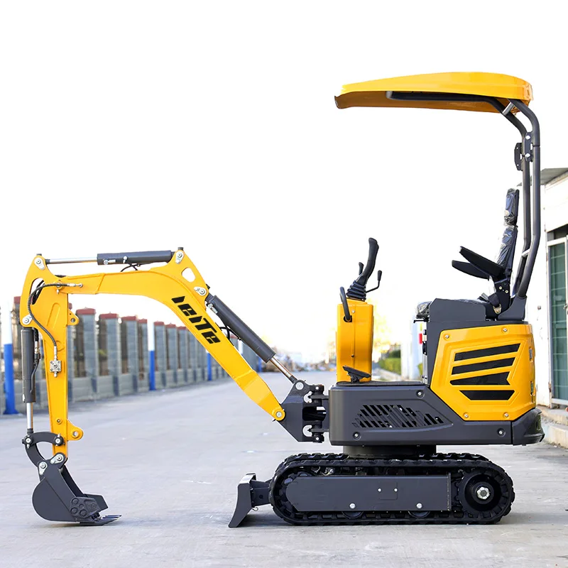 1.2 Ton Electric Mini Excavator Hydraulic Crawler Digger 1200kg Excavator For Home China Factory small excavator Customize price
