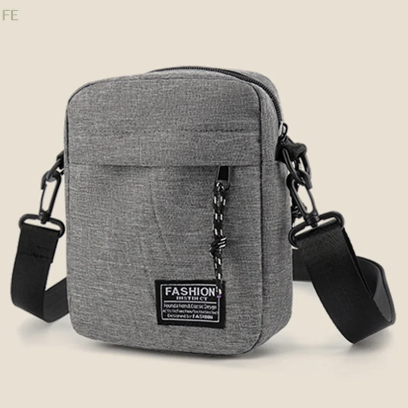 

[FE] Men's Small Bag Shoulder Bag Trendy Diagonal Backpack Chest Bag Lightweight Boy Mini Casual Bag Mobile Phone Waist Pack
