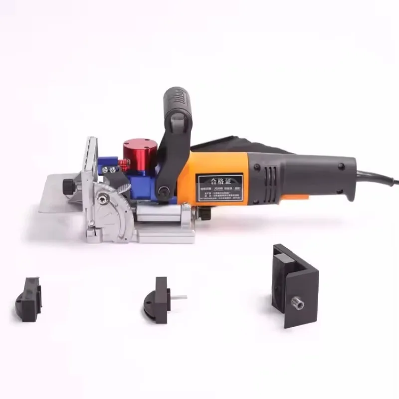

Portable Wood Slotting Machine Multifunction Wood Slotting Machine Cabinet and Wardrobe Punching Invisible Pieces Tenon Machine