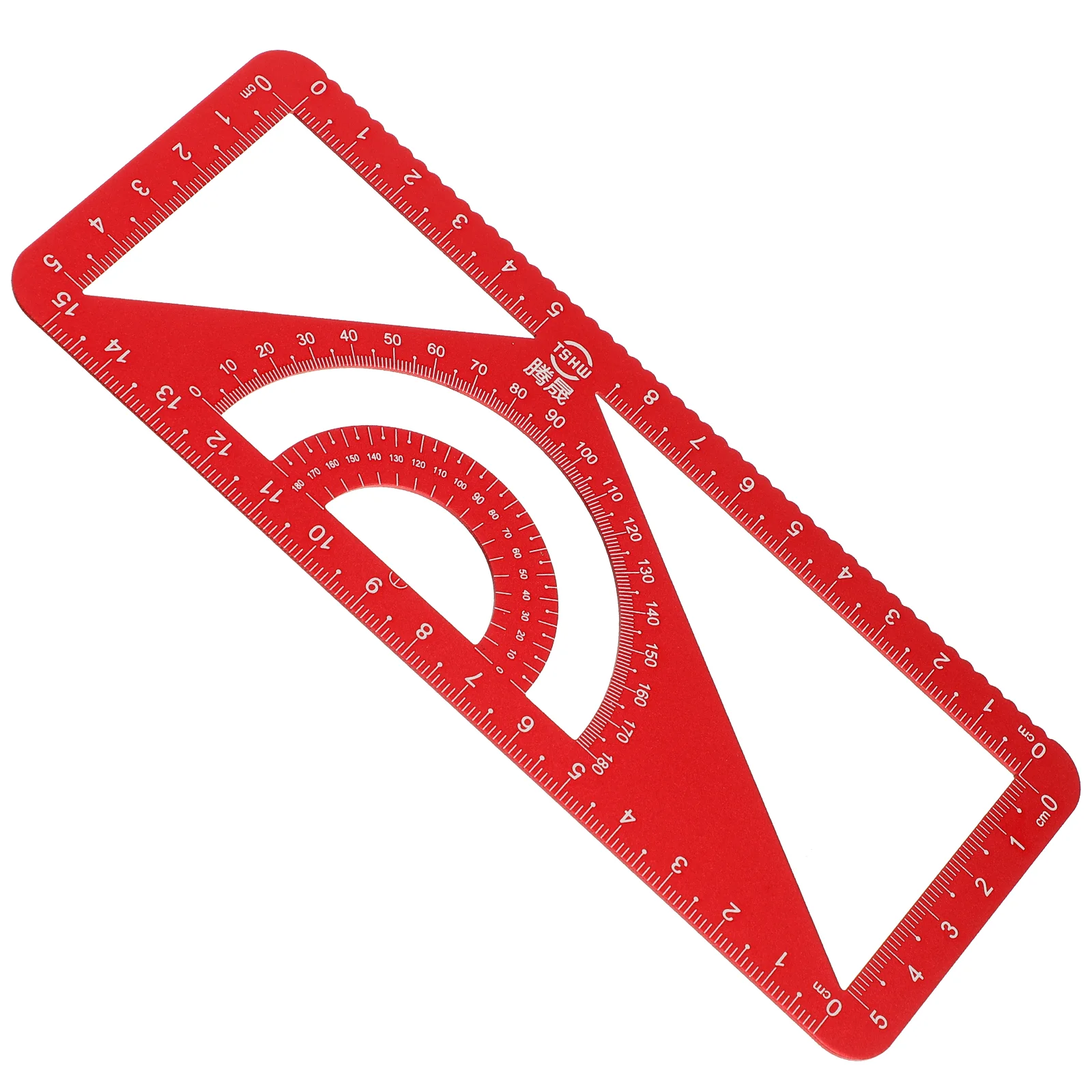 Ruler Set Metal Office Geometry Aluminum Alloy Triangle Drawing Measurement Tools