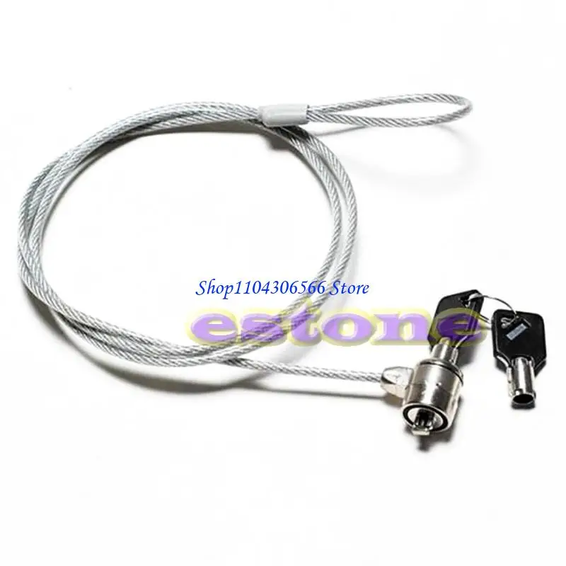 02DD Security Cable Chain Notebook Laptop Anti-theft Lock With - view 2