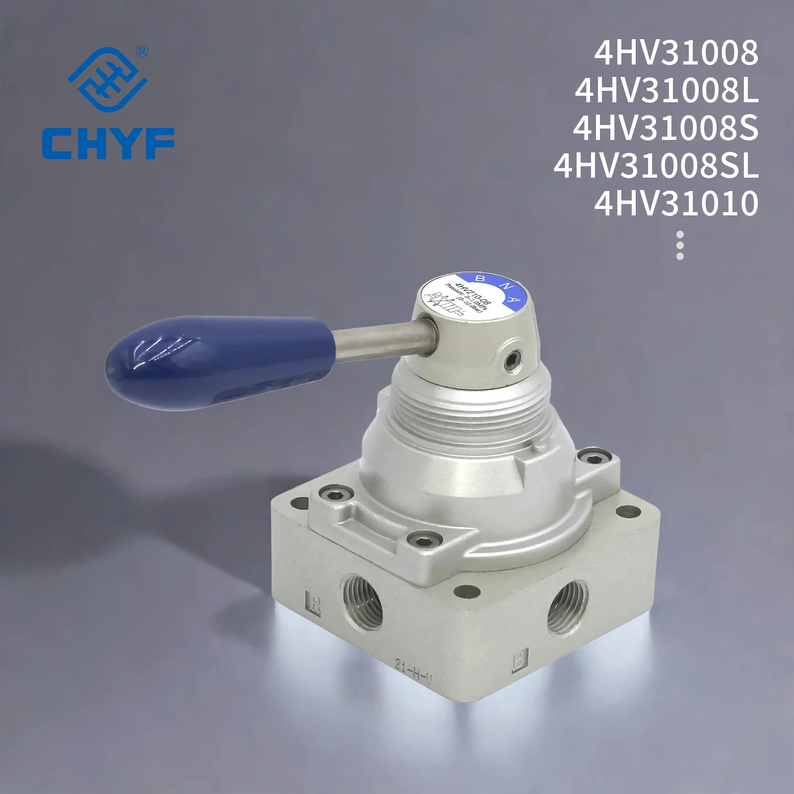 

Airtac Type 4HV Series Pneumatic Hand Lever Valve 4HV31008