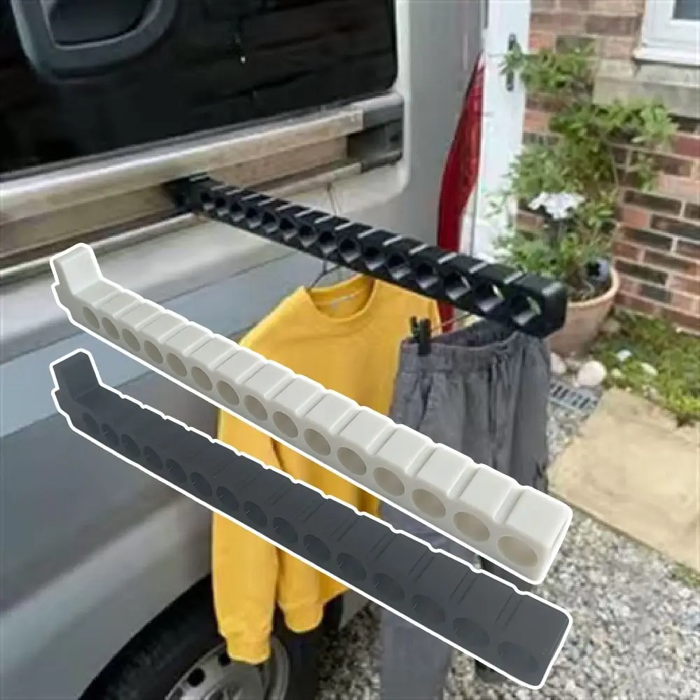 

Creative Drying Rack for RV Tracks Detachable 3D Printing No-Drill Clothes Hanger Easy Installation Portable Towel Holder